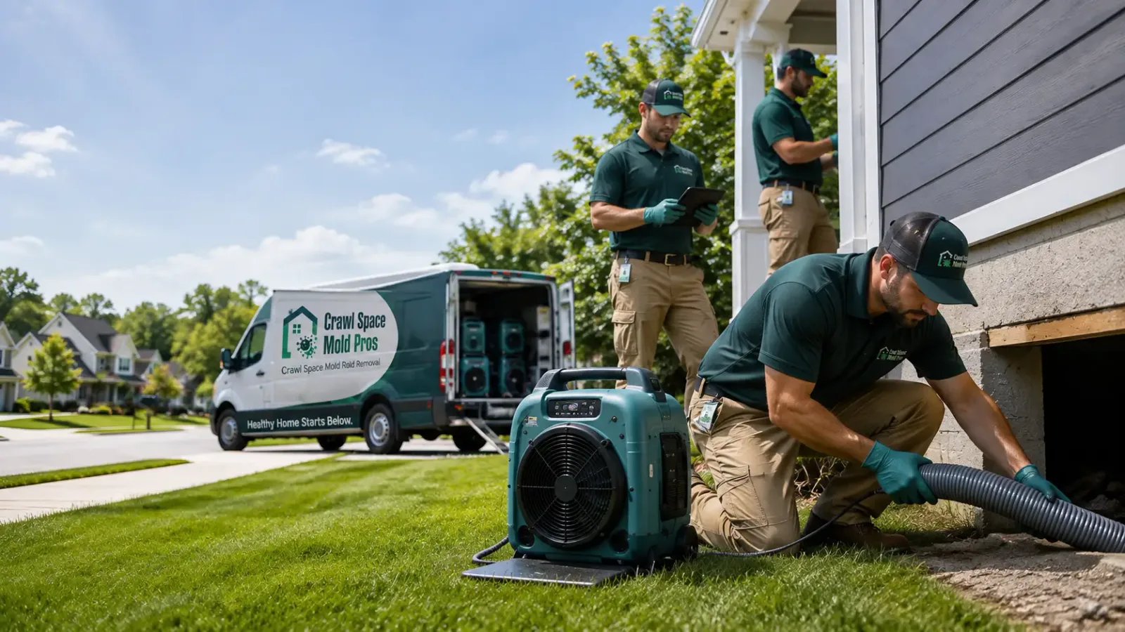 Crawl Space Mold Removal in Pioneer, OH